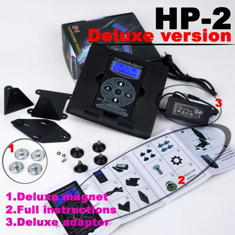 جعبه سبز منبع تغذیه 100٪ توفان اصلی HP-2 Tattoo