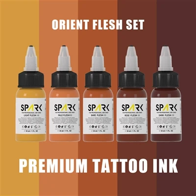 صنعت جوهر خالکوبی حرفه ای: روندهای کلیدی و تنظیم رنگ FLESH TONE SPARK