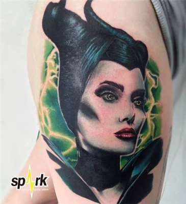 شاهزاده خانم mononoke برای خال کوبی
