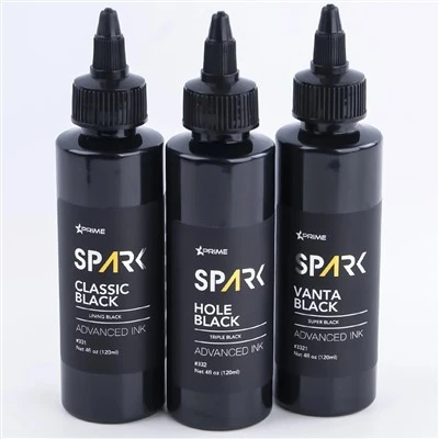 4oz ارگانیک 3 سری کلاسیک سیاه چاله سیاه Vanta Black Tattoo Ink