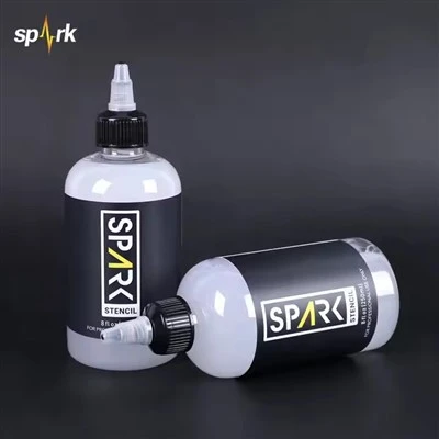 Stuff Stuff 4 fl Oz قابل شستشوی ژل انتقال استنسیل مایع برای هنرمندان خال کوبی بدن و پا