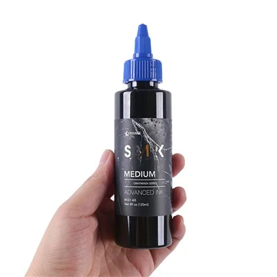 Spark Professional 120ml Black Tattoo Contoo جوهر تاتو کیت های تاتو گورستان حرفه ای تاتو خال کوبی