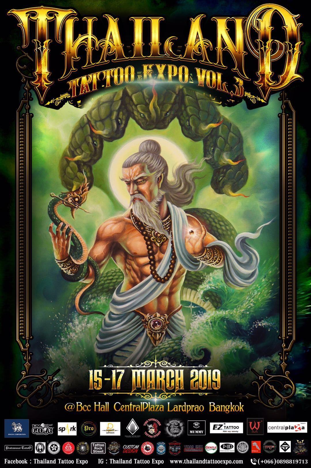 تاتو تاروت اسپرک حامی 2019 تایلند Tattoo Expo V3