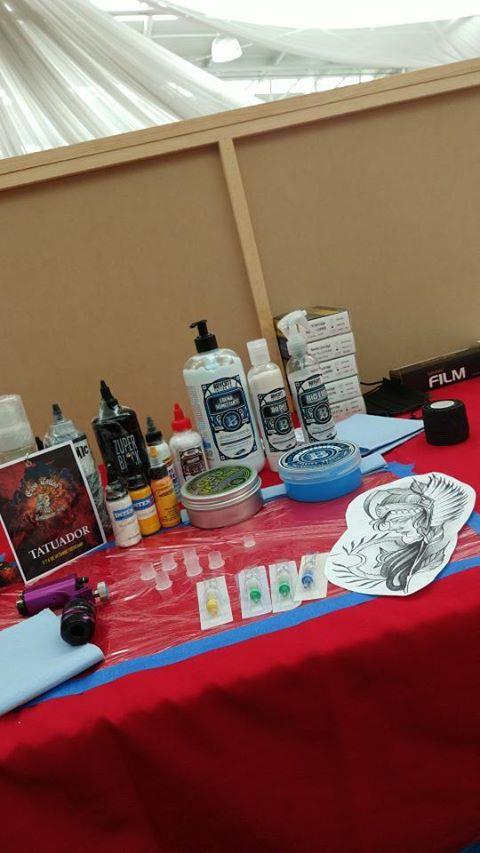 جرقه کارتریج در Expo Tattoo Teotihuacan 2019