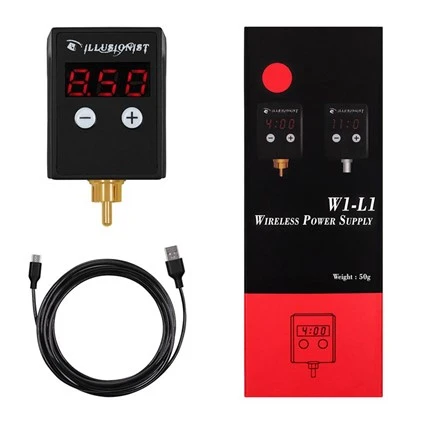 5.6*4.7*3.6CM 3*8CM بی سیم منبع تغذیه تاتو باتری تاتو