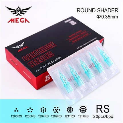 کارتریج های خال کوبی مگا دور Shader 0.35 میلی متر