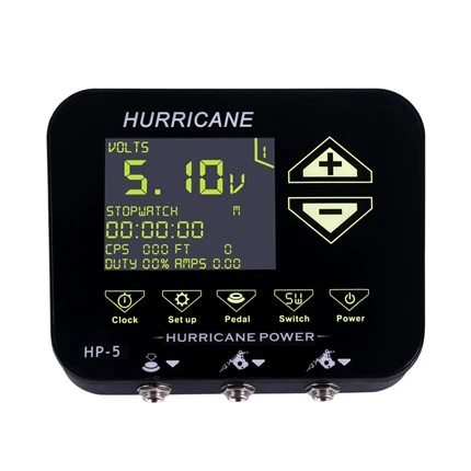 منبع تغذیه Tatto LCD TP-5 صفحه نمایش لمسی حرفه ای