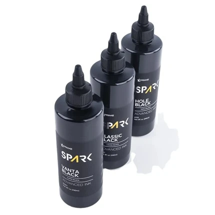 مجموعه جوهر تاتو جوهر تاتو وانتا بلک 8OZ 4OZ Super Black Series Spark Tattoo Ink Ink Series Professional